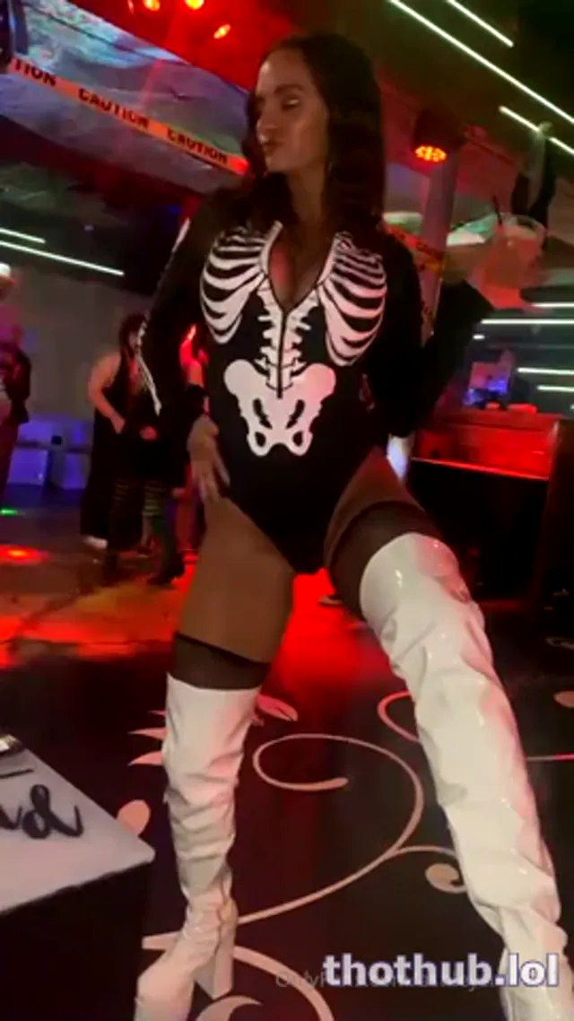 Ashley enjoying club