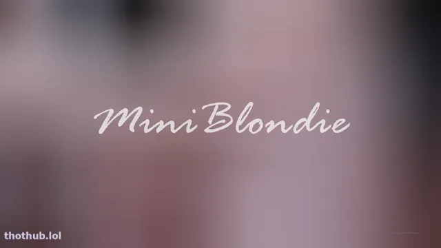 MiniBlondie OF54