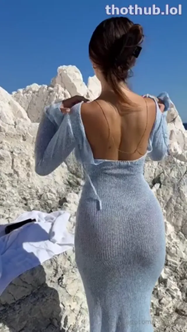 Cecilia Rose Nude beach striptease