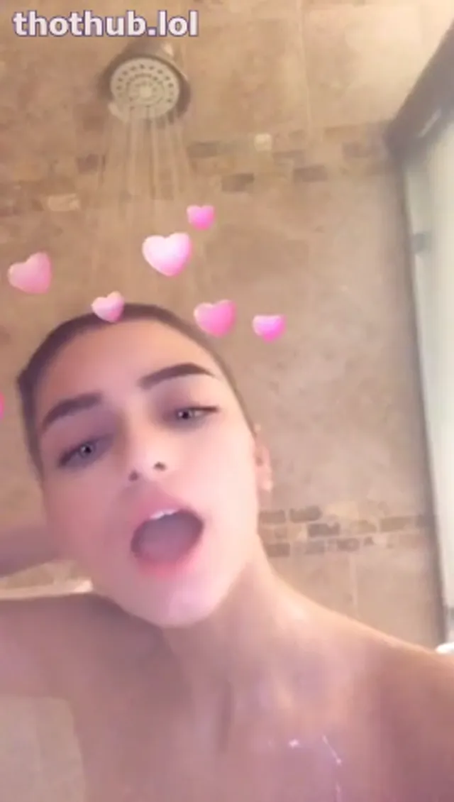 Dixie damelio shower leak