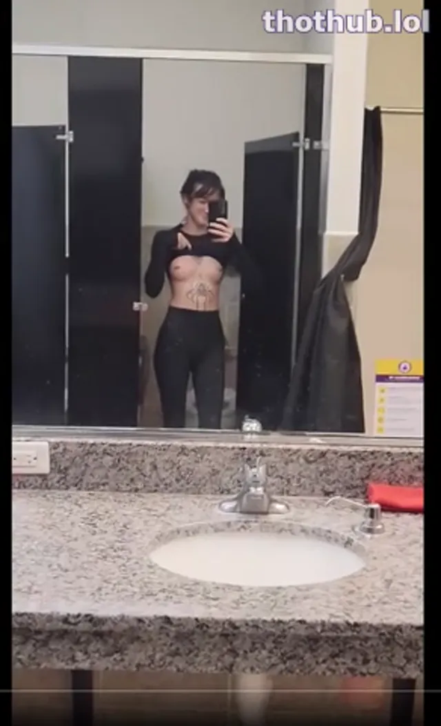 Motzie at the gym