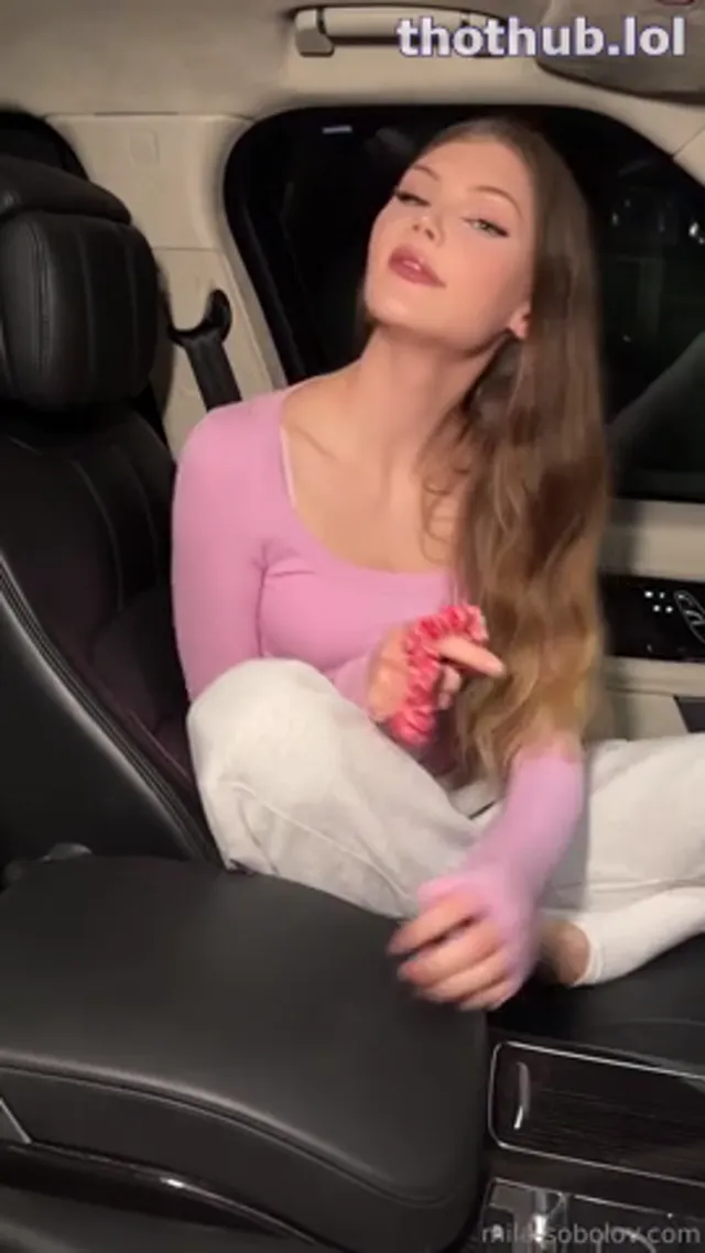 Milakittenx My First Time Having Sex In A Car