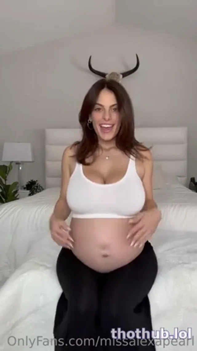 Alexa Pearl pregnant joi