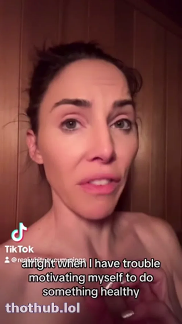 WHITNEY CUMMINGS NAKED IN THE SAUNA