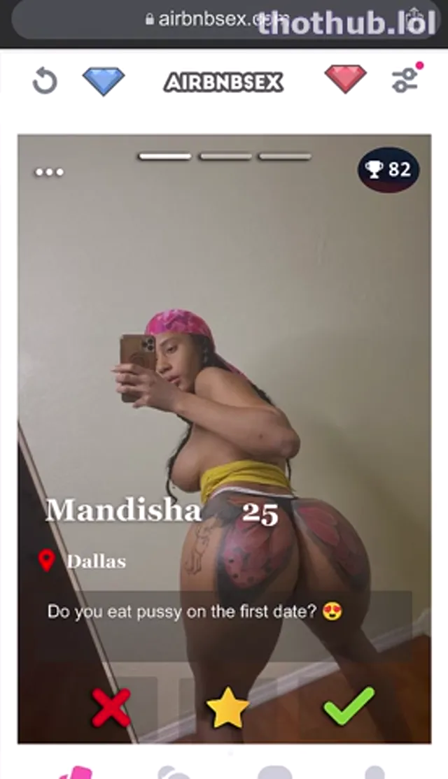 Mandisha – Outdoor sex with bbc