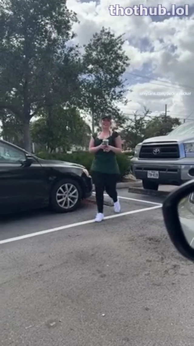 STARBUCKS EMPLOYEE BECKY CROCKER GETS FUCKED BY BBC CUSTOMER DURING BREAK TIME!!