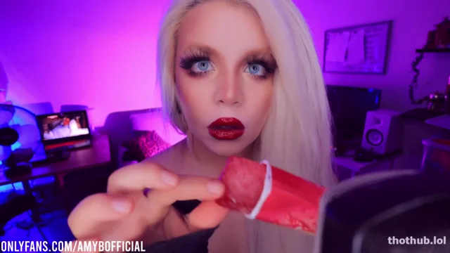 Amy B – Banana and Popsicle Sucking