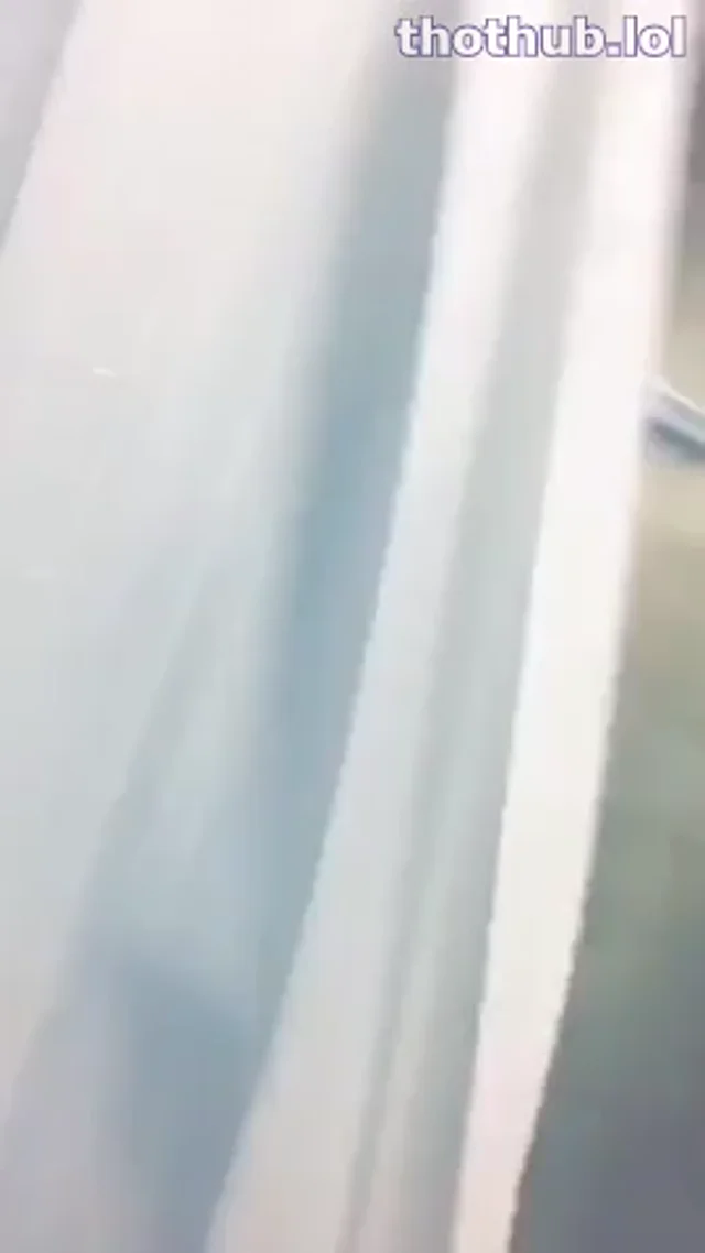 Hannah Stockings Boob tease