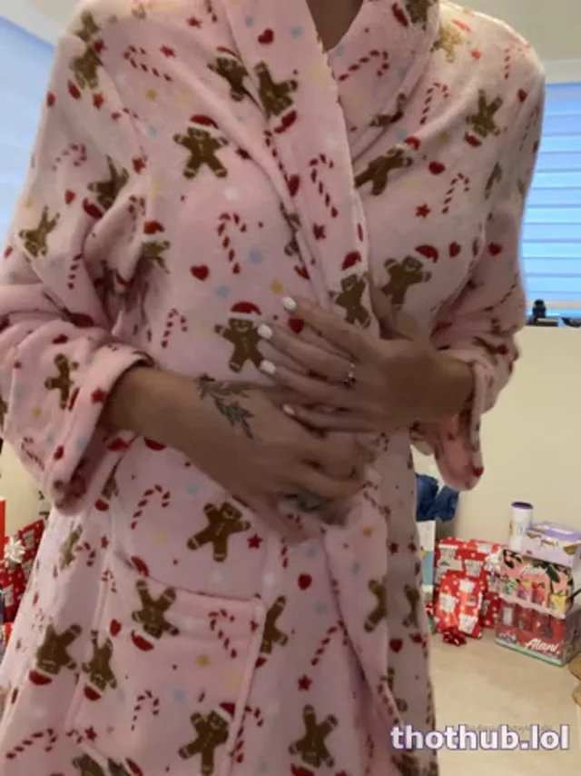 Taylor Gallo xmas lingerie