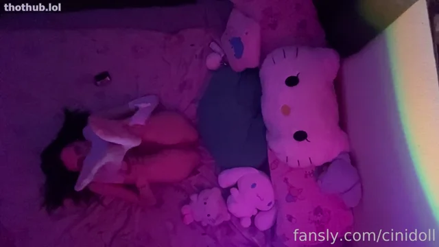 Cinidoll dildo masturbation ppv