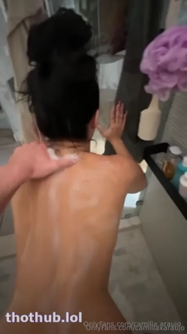 Camilla Araujo Shower Sextape Tease Onlyfans