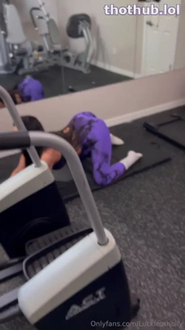Lucklessholly workout sex tape