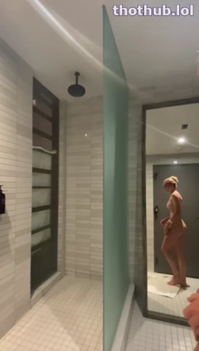 Grace Charis naked shower compact view