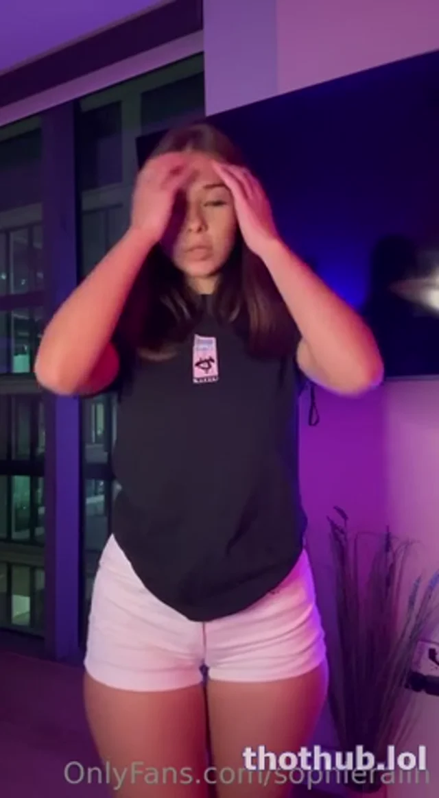 Sophieraiin see through blue lingerie nipples