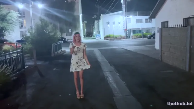 Nicole Niagara Risky EDC Whore Busted by BMX Bikers