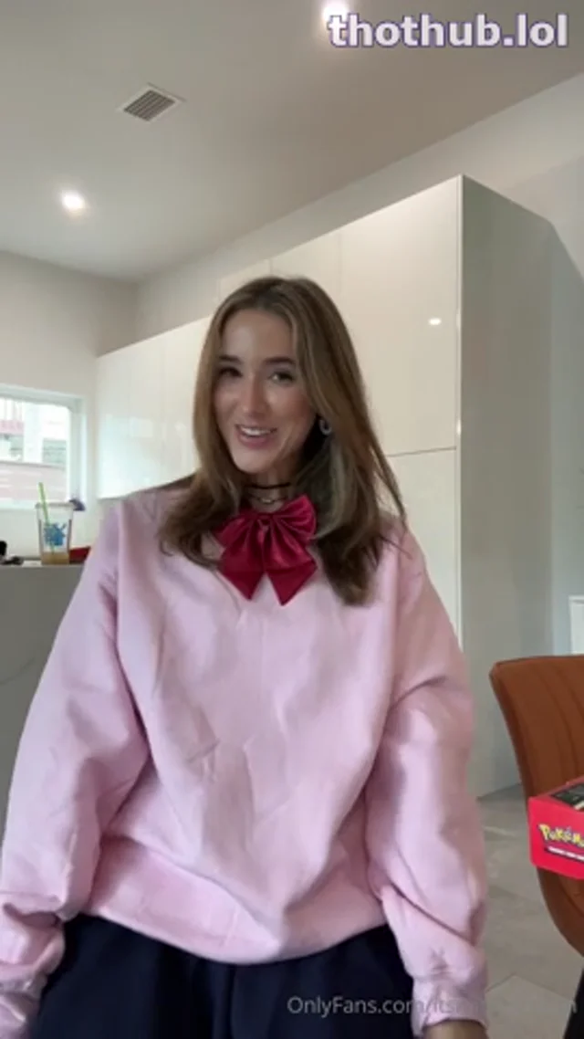 Natalie Roush Momo cosplay strip & rip PPV $35