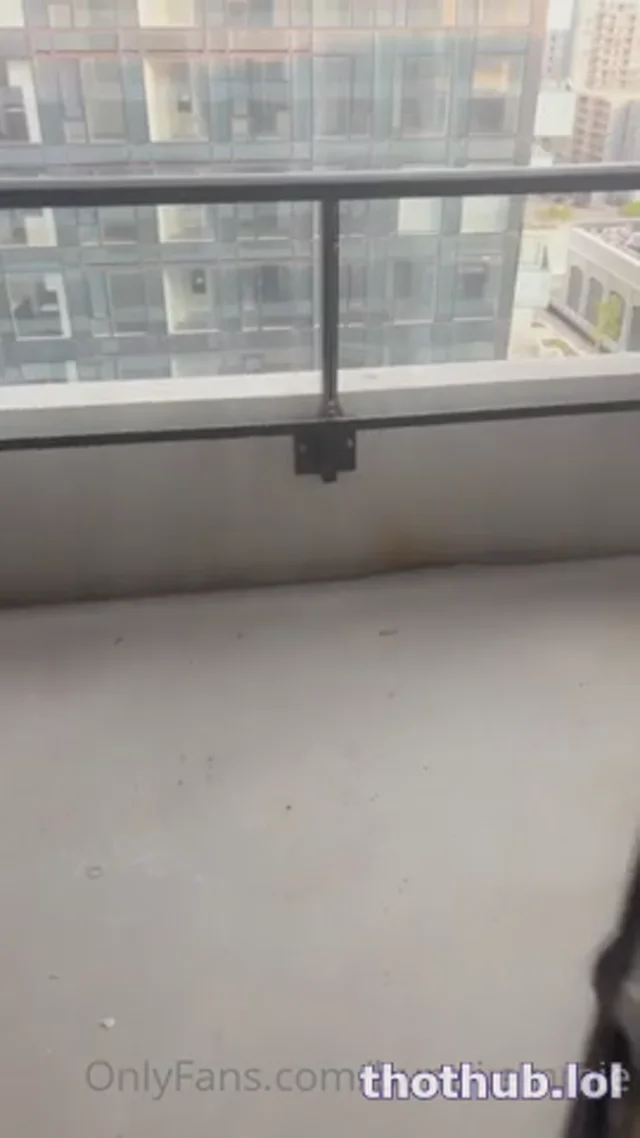 Bunni Emmie Gets Pounded On The Balcony