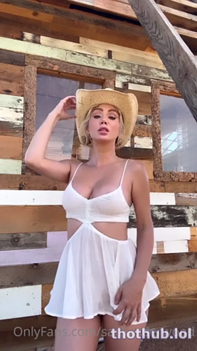 Sara Jean Underwood slutty cowgirl flashing