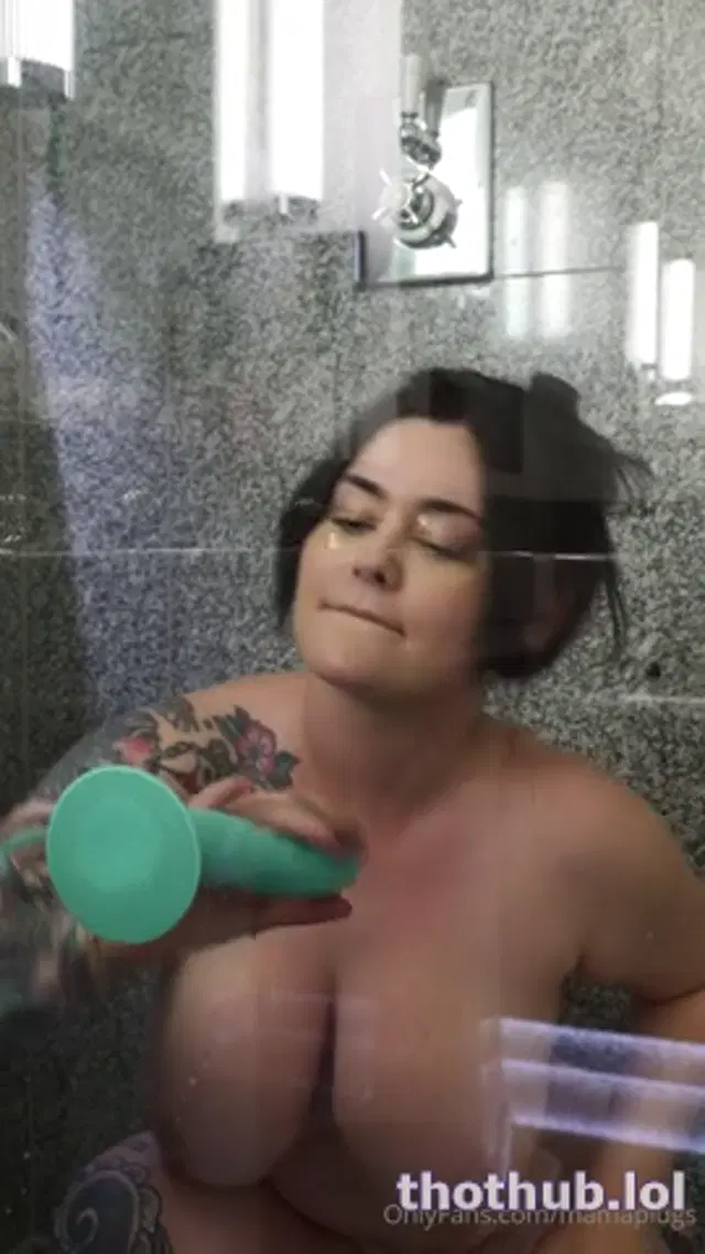Mamsplugs-Shower glass dildo