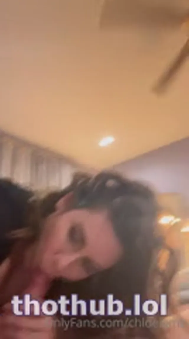 Chloe lamb blowjob cum swallow