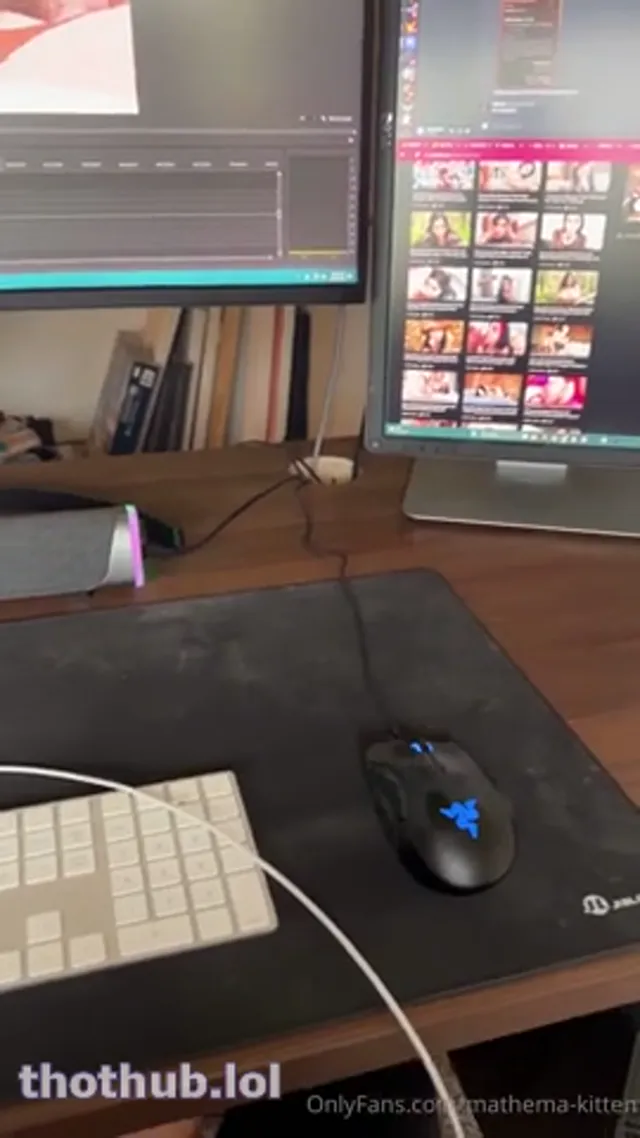 Mathemakitten Under Desk BJ