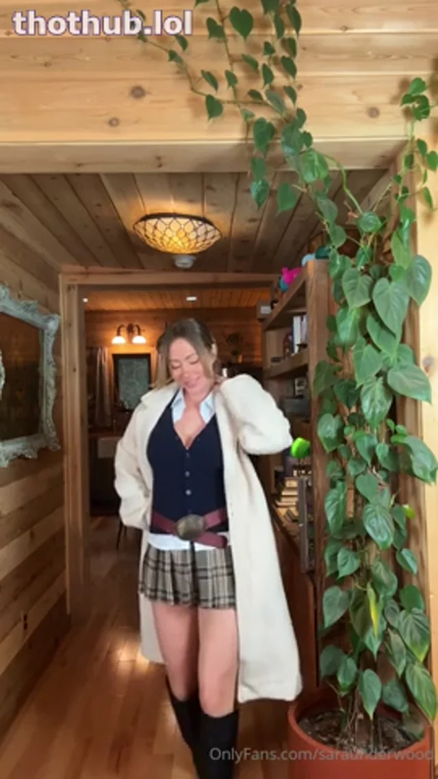 Sara Jean Underwood stylish striptease