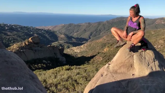 Felicity Feline Peeing In Nature