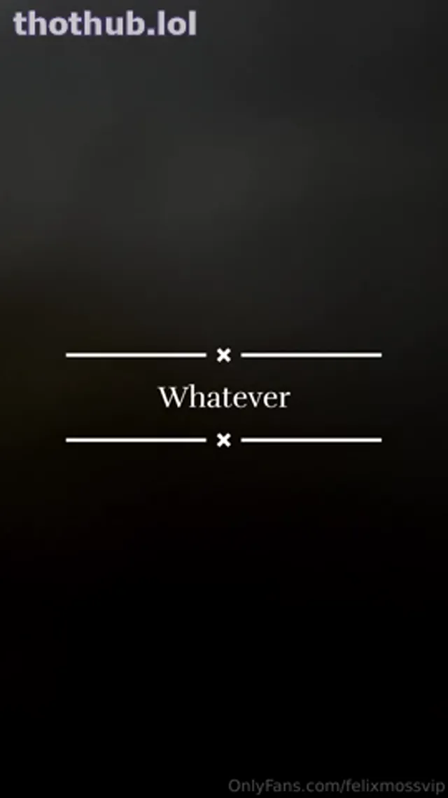 Val Begonia: Whatever