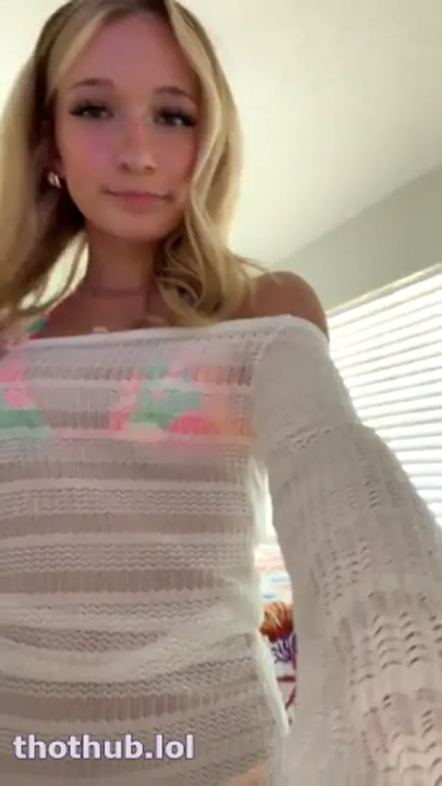 Roxy strips and rubs her pussy bikini