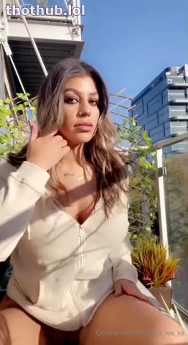 Briana Lee outside