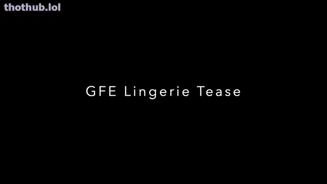 Alex bishop gfe lingerie tease