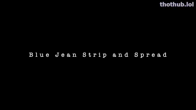 Alex bishop blue jean strip and spread