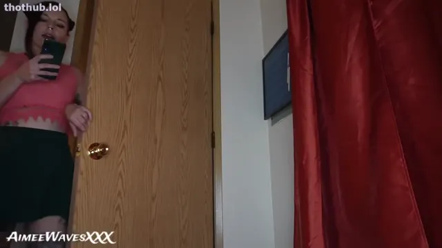 Aimeewavesxxx caught with your pervy sisters panties