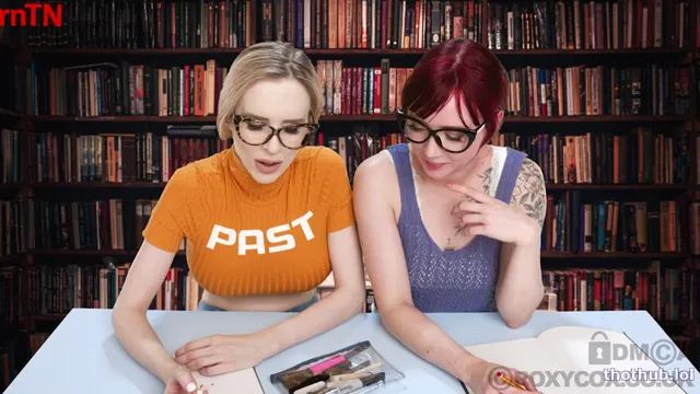 Asmr Ahegao Bukkake For Library Geeks – ROXY COX & EVA RAY