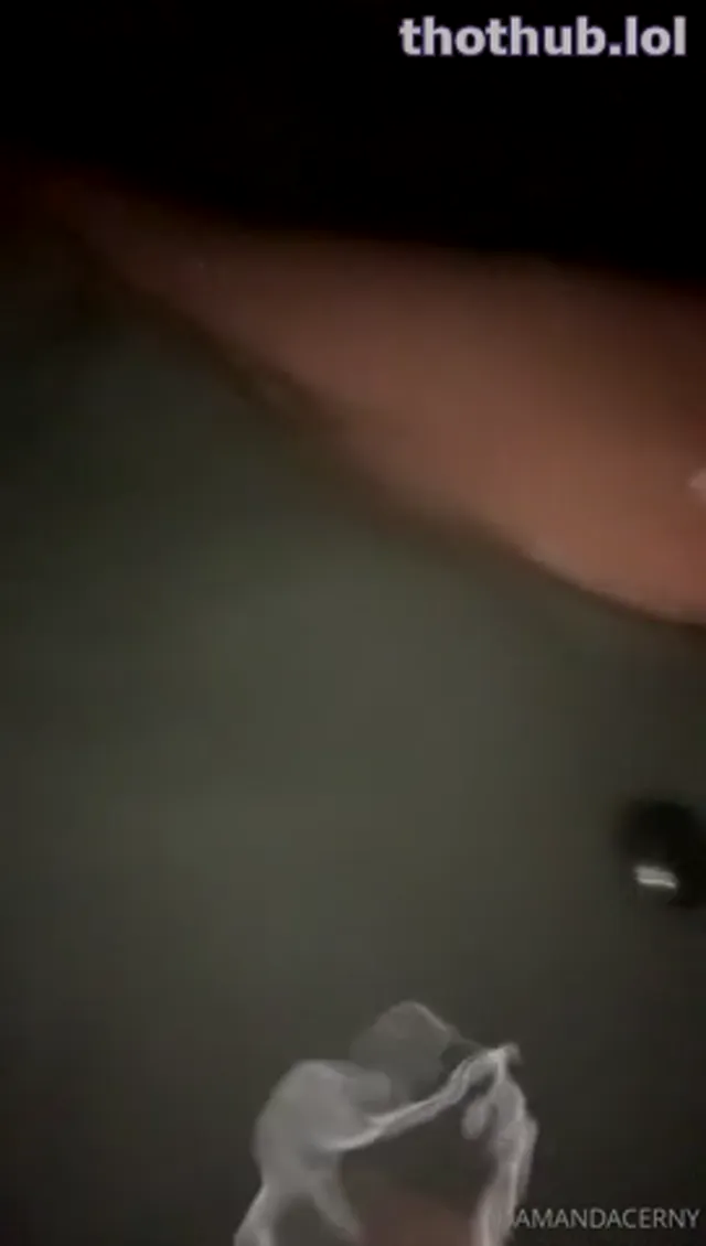 Amanda Cerny naked in bathtub