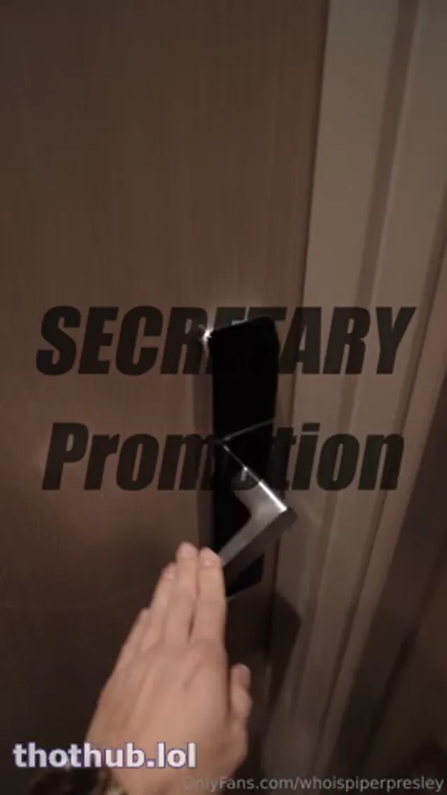 Piper Presley – Secretary Promotion