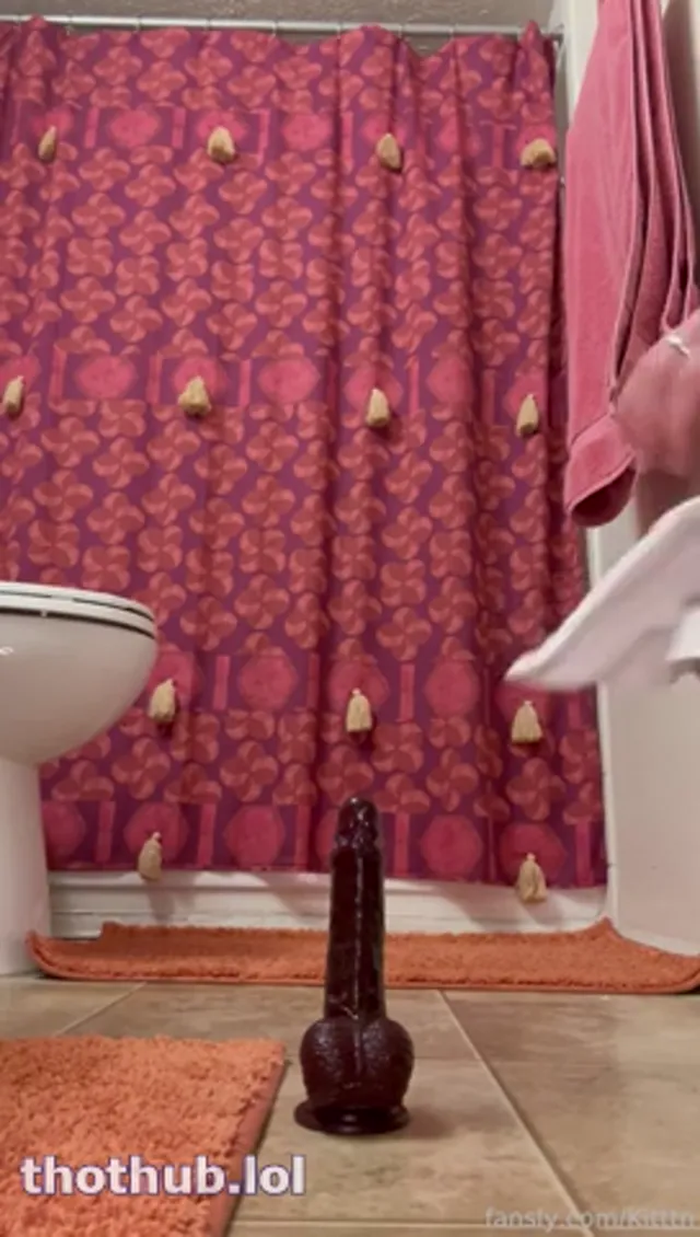 Spoilkat rides dildo in maid outfit