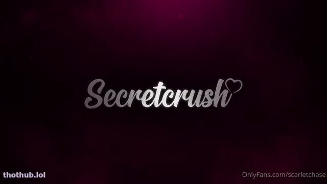 Secretcrush Scarlet Chase solo toying cum in mouth