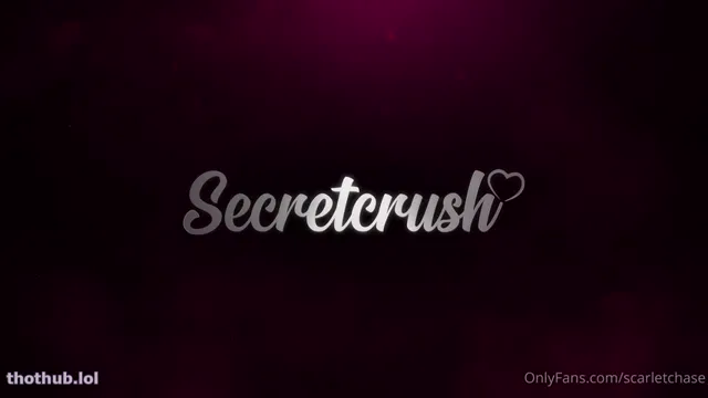Secretcrush Scarlet Chase buttplug blowjob anal creampie