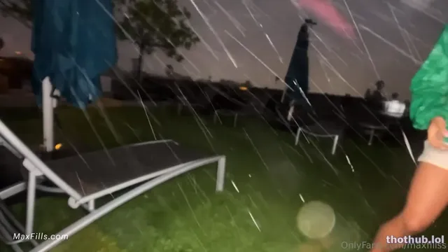 Hailey rose fucks in rainstorm