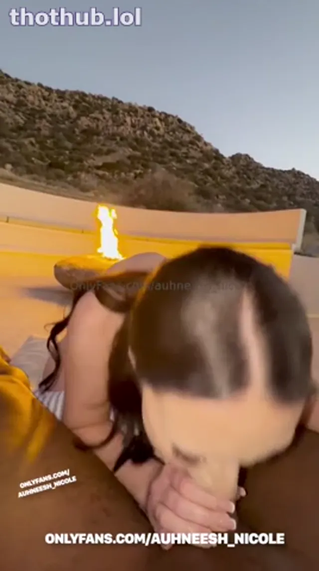 Auhneesh Nicole Wild Outdoor Session Video Leaked