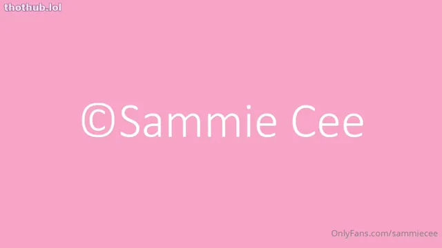 SammieCee Pregnant Orgasm Compilation