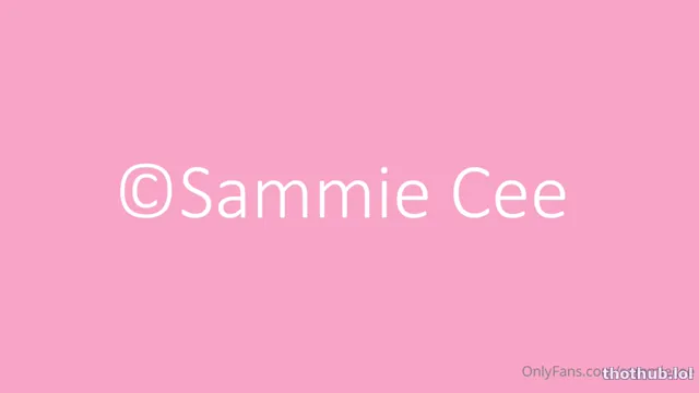 SammieCee Pregnant Teen Flicks Her Bean