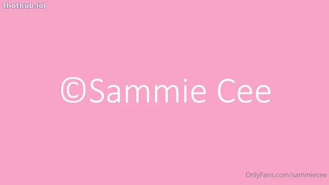 SammieCee Stare Up At My Panties & Stroke