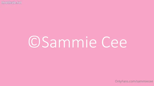 SammieCee Jerk To My Dirty Panties
