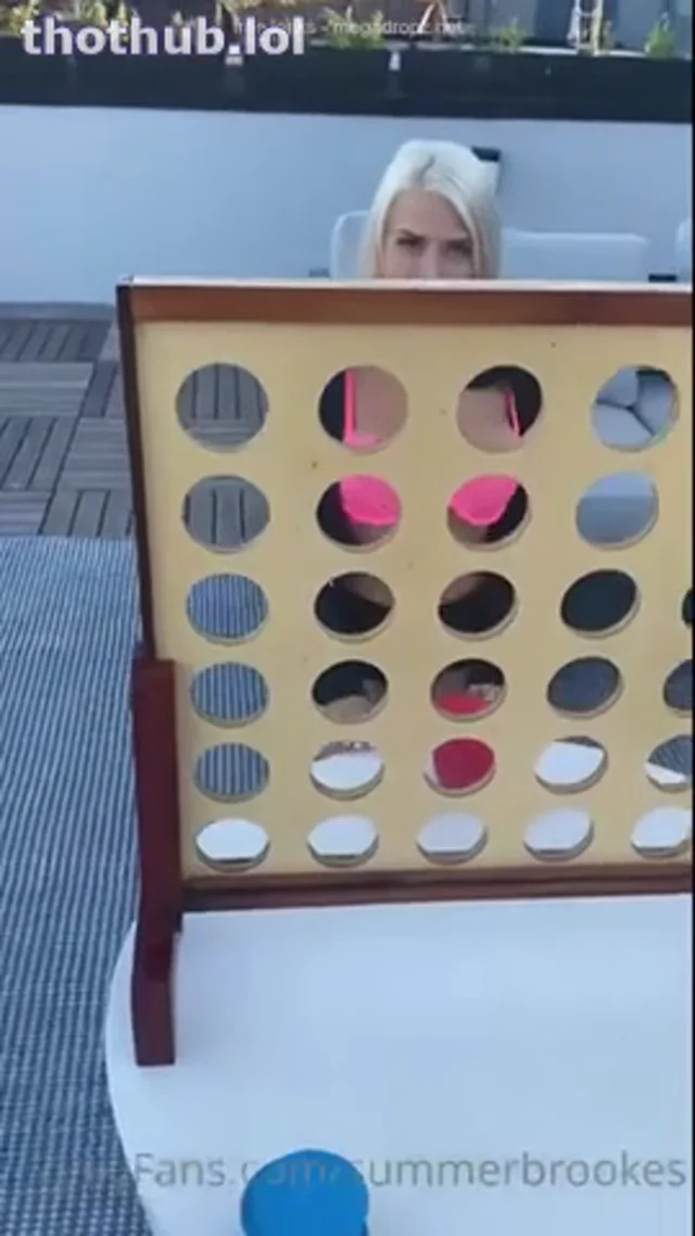 Summer Brookes Connect 4 Backshots Hookup