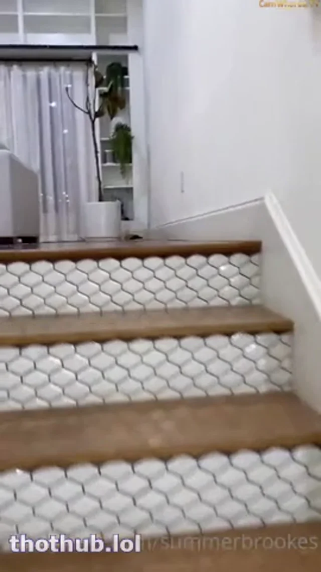 Summer Brookes Getting Piped After Doing Dishes