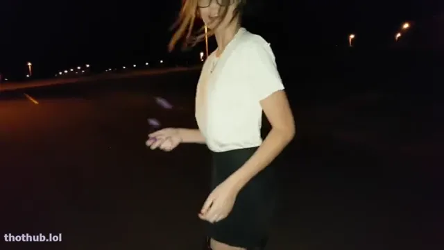 Missweetteen public anal beads