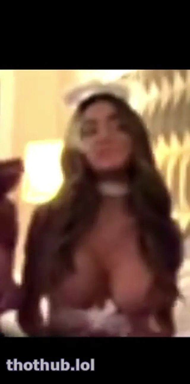 Lyna Perez bare tits mirror