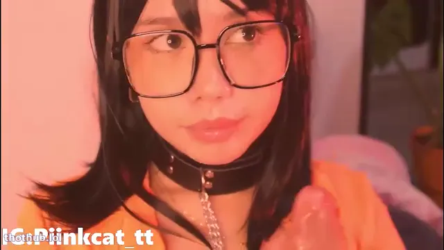 Angelmoouth/piinkcat dildo facial